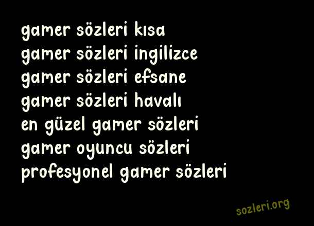 Gamer
