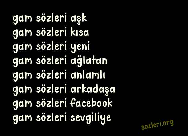 Gamlı Sözler