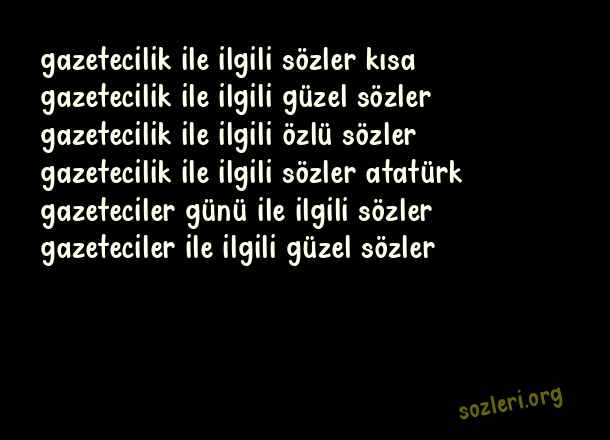 Gazetecilik