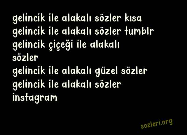 Gelincik
