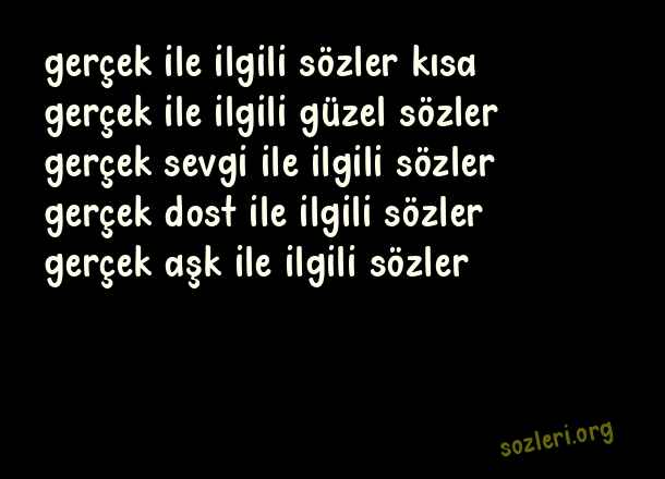 Gerçek