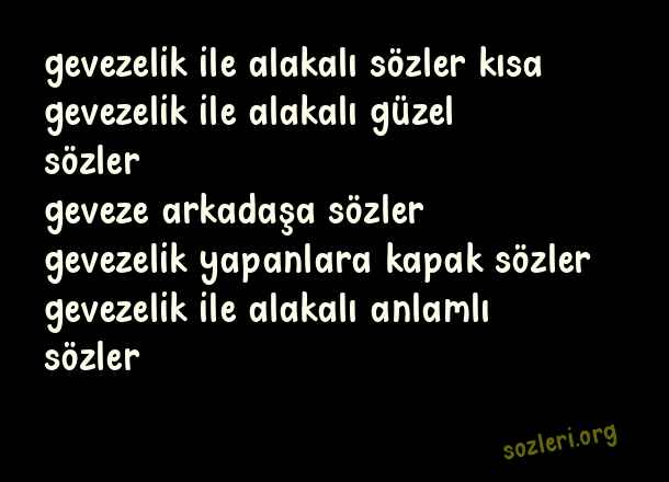 Gevezelik