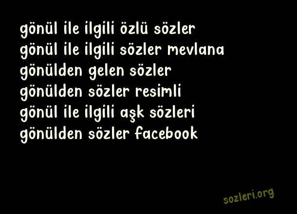 Gönülden Sözler