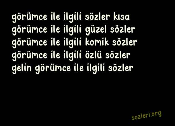 Görümce