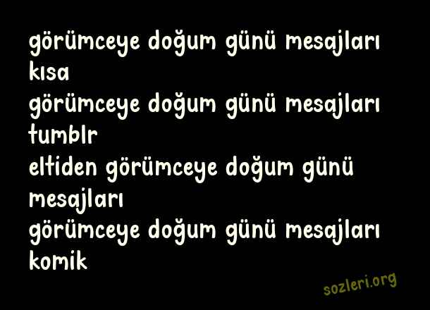 Görümceye Doğum Günü