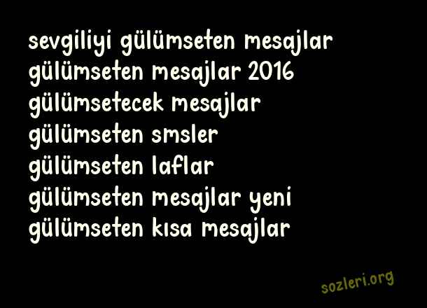 Gülümseten Mesajlar
