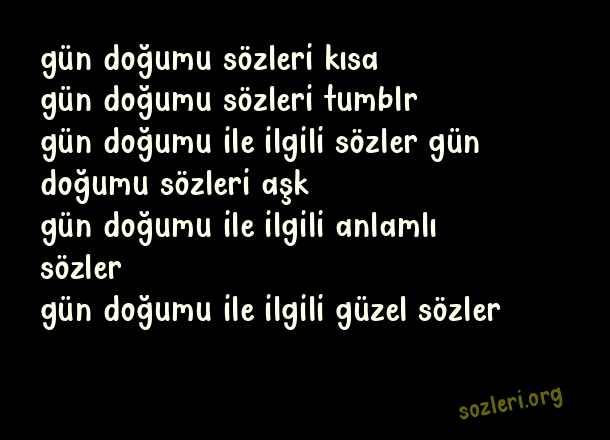 Gün Doğumu