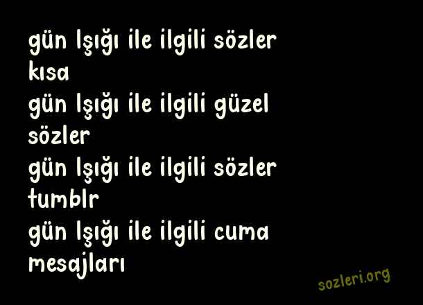 Gün Işığı