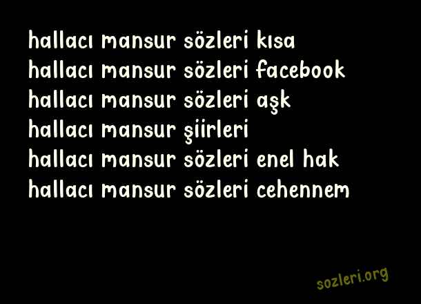 Hallacı Mansur
