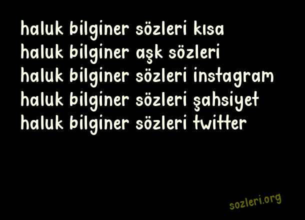 Haluk Bilginer