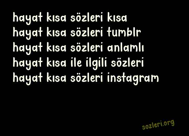 Hayat Kısa