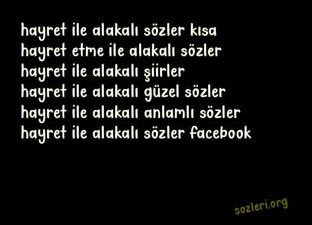 Hayret