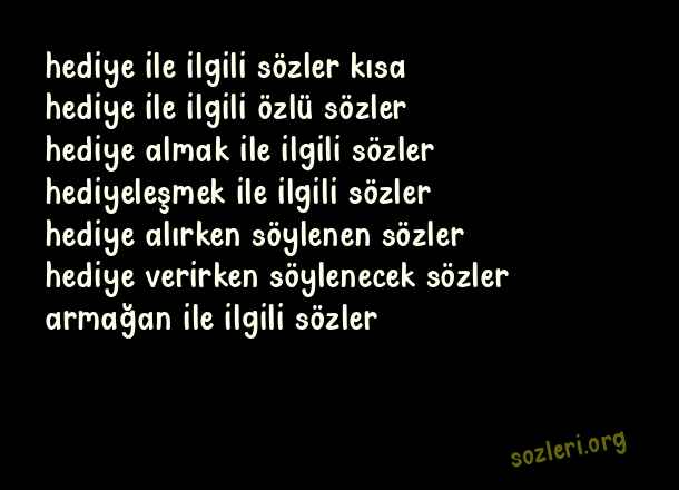Hediye