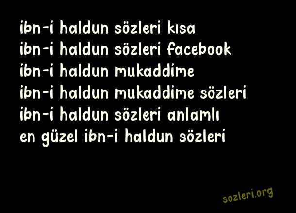 İbn-i Haldun