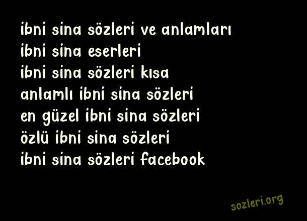 İbni Sina