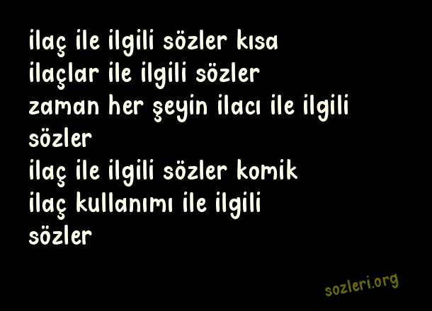 İlaç