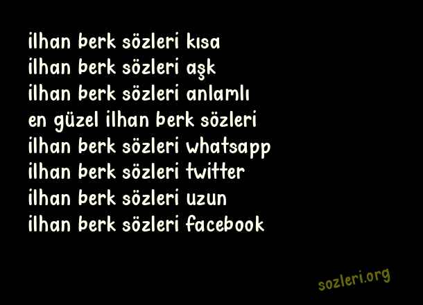 İlhan Berk