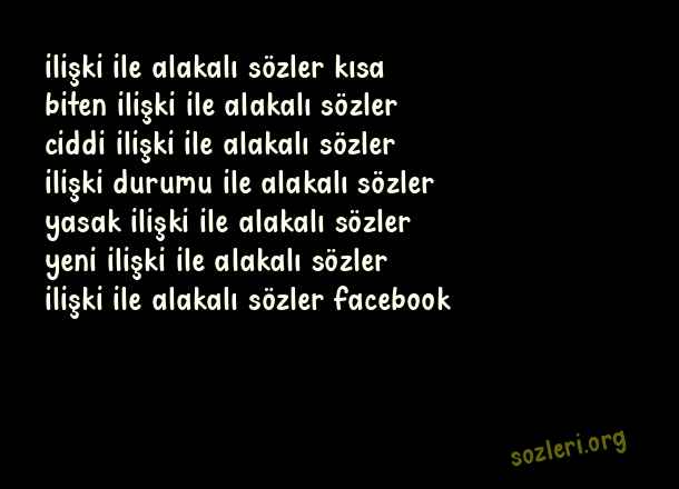 İlişki