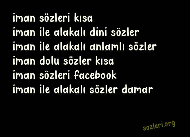 İman