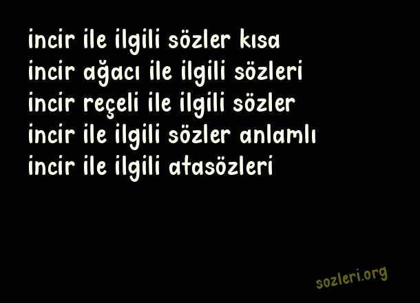 İncir
