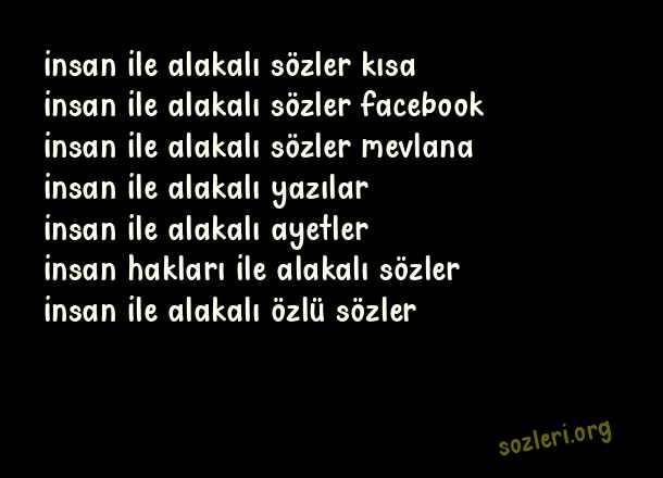 İnsan