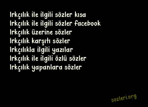 Irkçılık