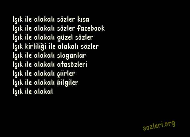 Işık