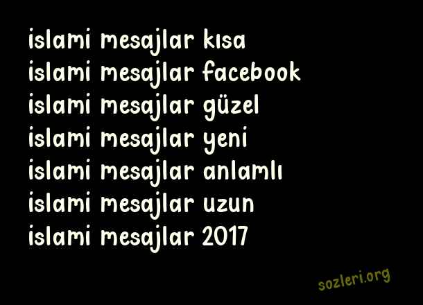 İslami Mesajlar