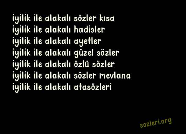 İyilik