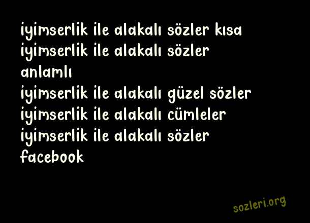 İyimserlik