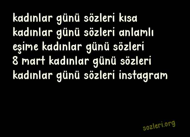 Kadınlar Günü