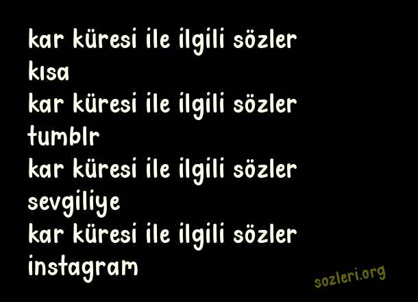 Kar Küresi