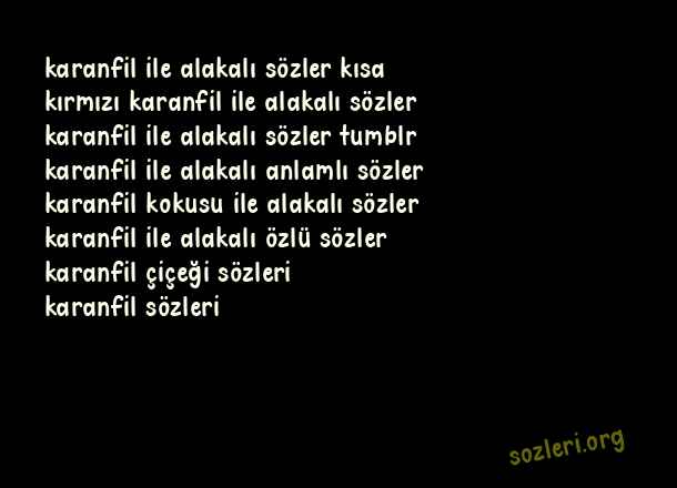 Karanfil