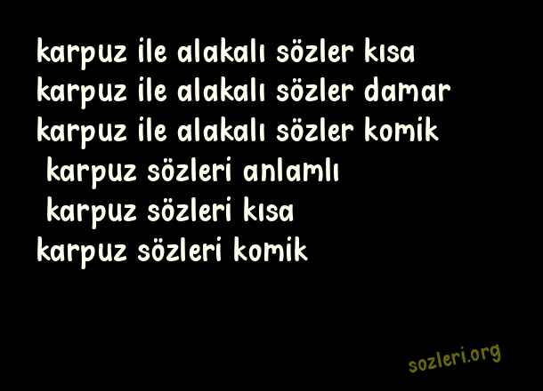 Karpuz