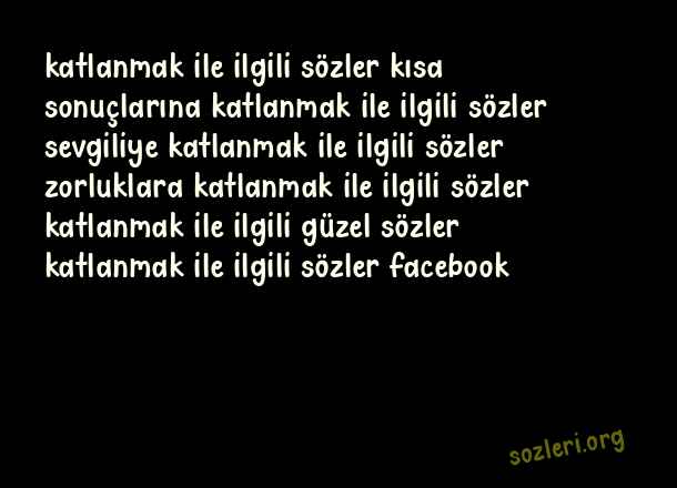 Katlanmak