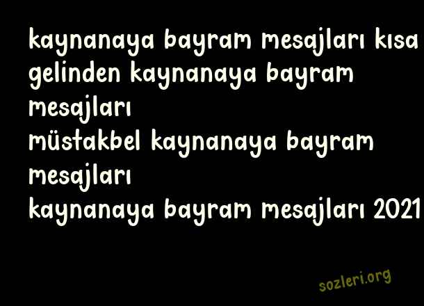 Kaynanaya Bayram