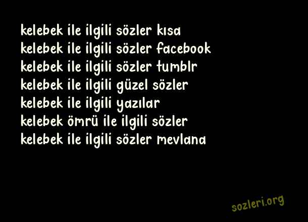 Kelebek
