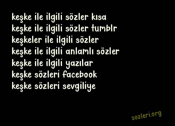 Keşke