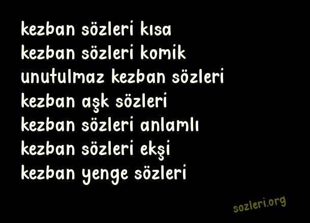 Kezban