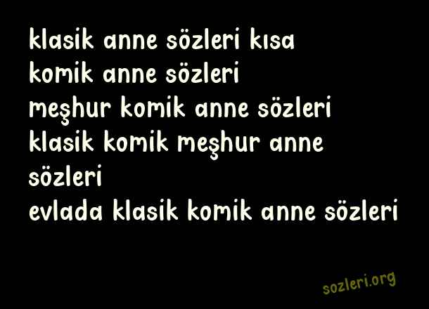 Klasik Komik Meşhur Anne