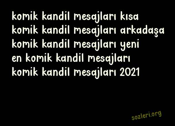 Komik Kandil