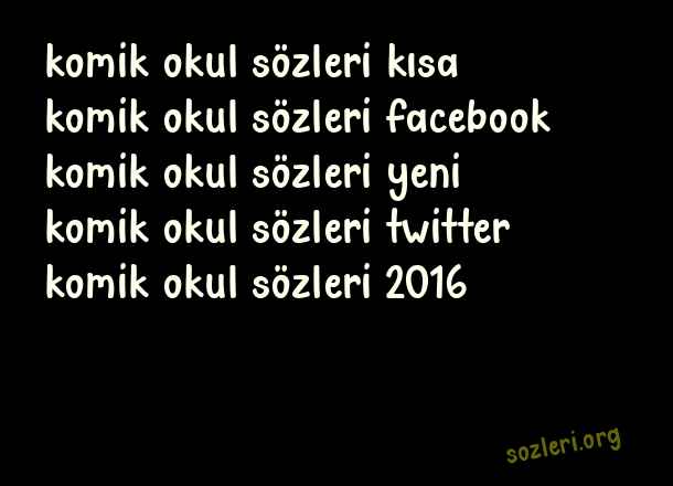 Komik Okul