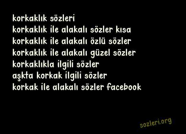 Korkaklık