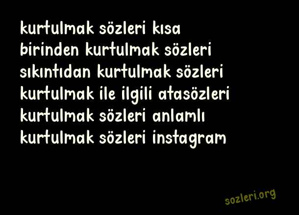 Kurtulmak