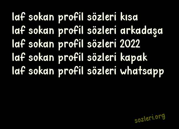 Laf Sokan Profil