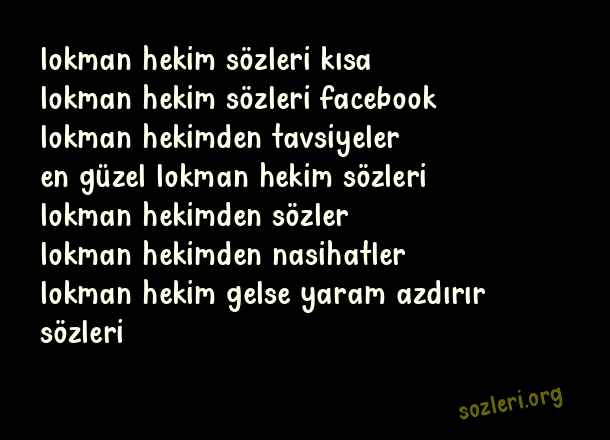 Lokman Hekim