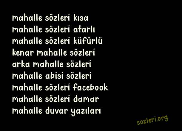 Mahalle