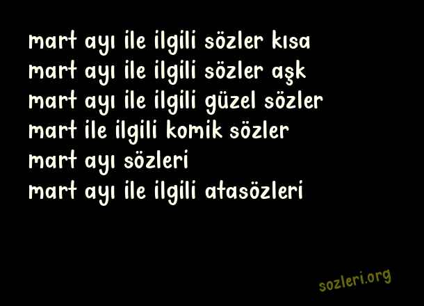 Mart Ayı