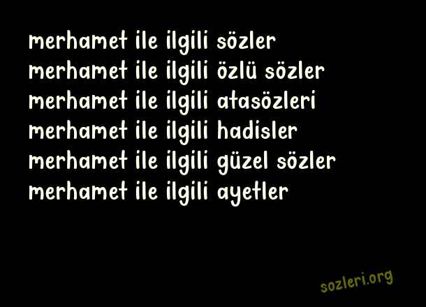 Merhamet