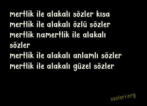 Mertlik